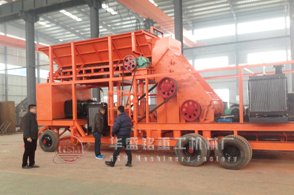 移動雙級制砂機(jī)