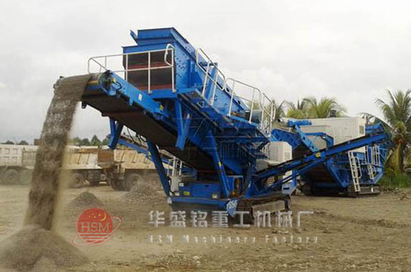 履帶式移動(dòng)制砂機